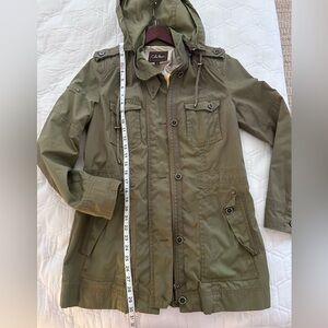 Cole Haan Olive Utility jacket size 6
